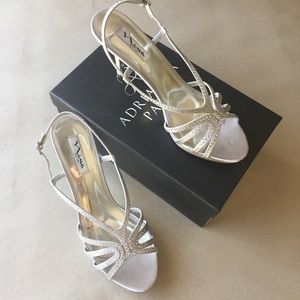Adrianna Pappel Shimmering Formal Shoes Sz 10